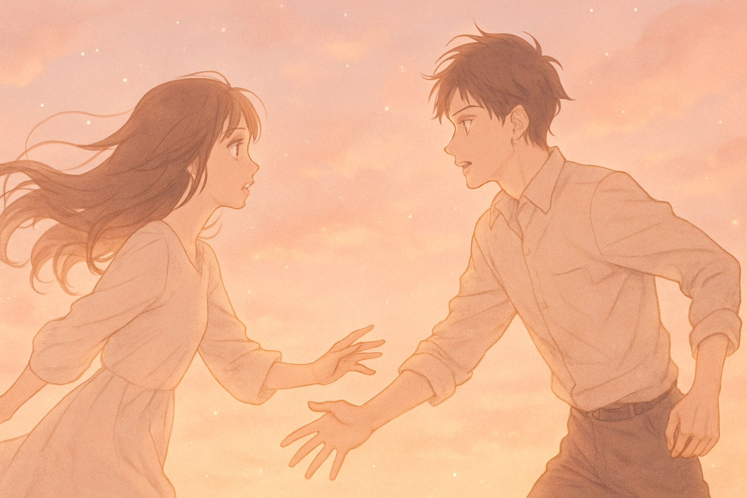透明な夜に駆ける君と イラスト2