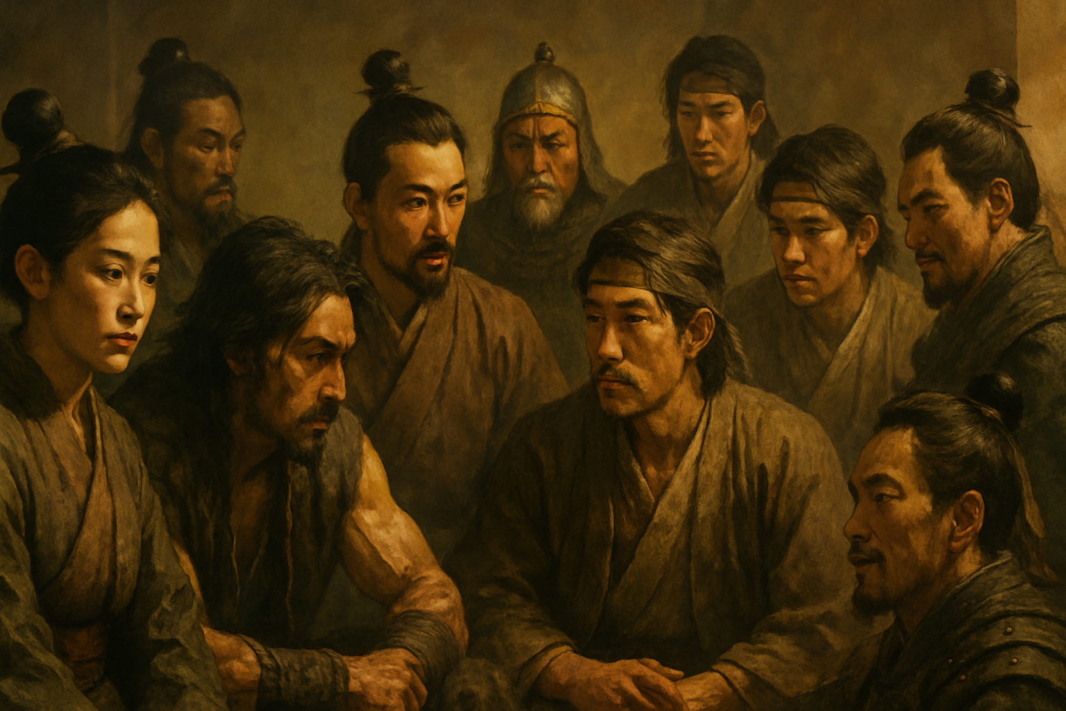 北方謙三 水滸伝 イラスト3