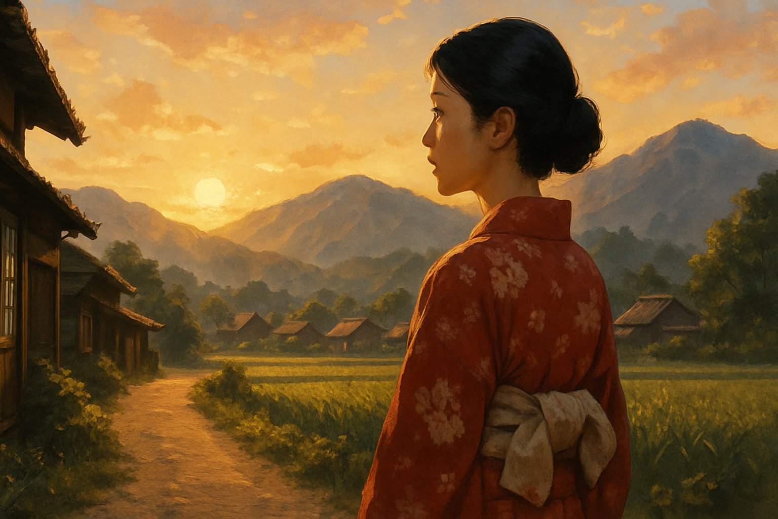 朝ドラばけばけの イラスト1