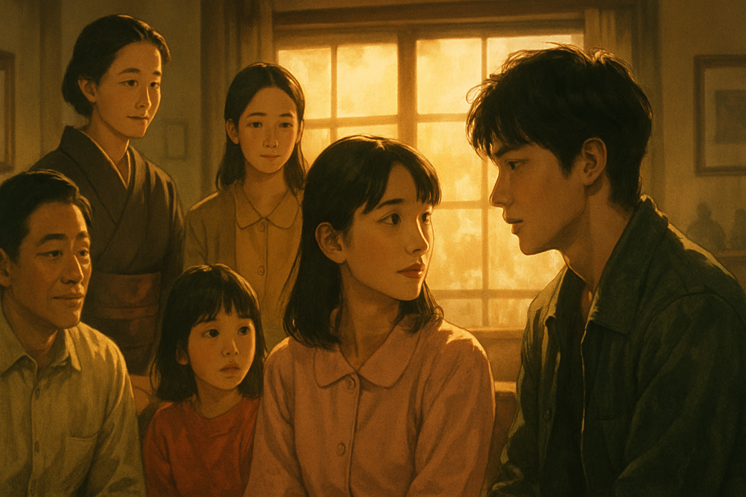 朝ドラばけばけの イラスト3