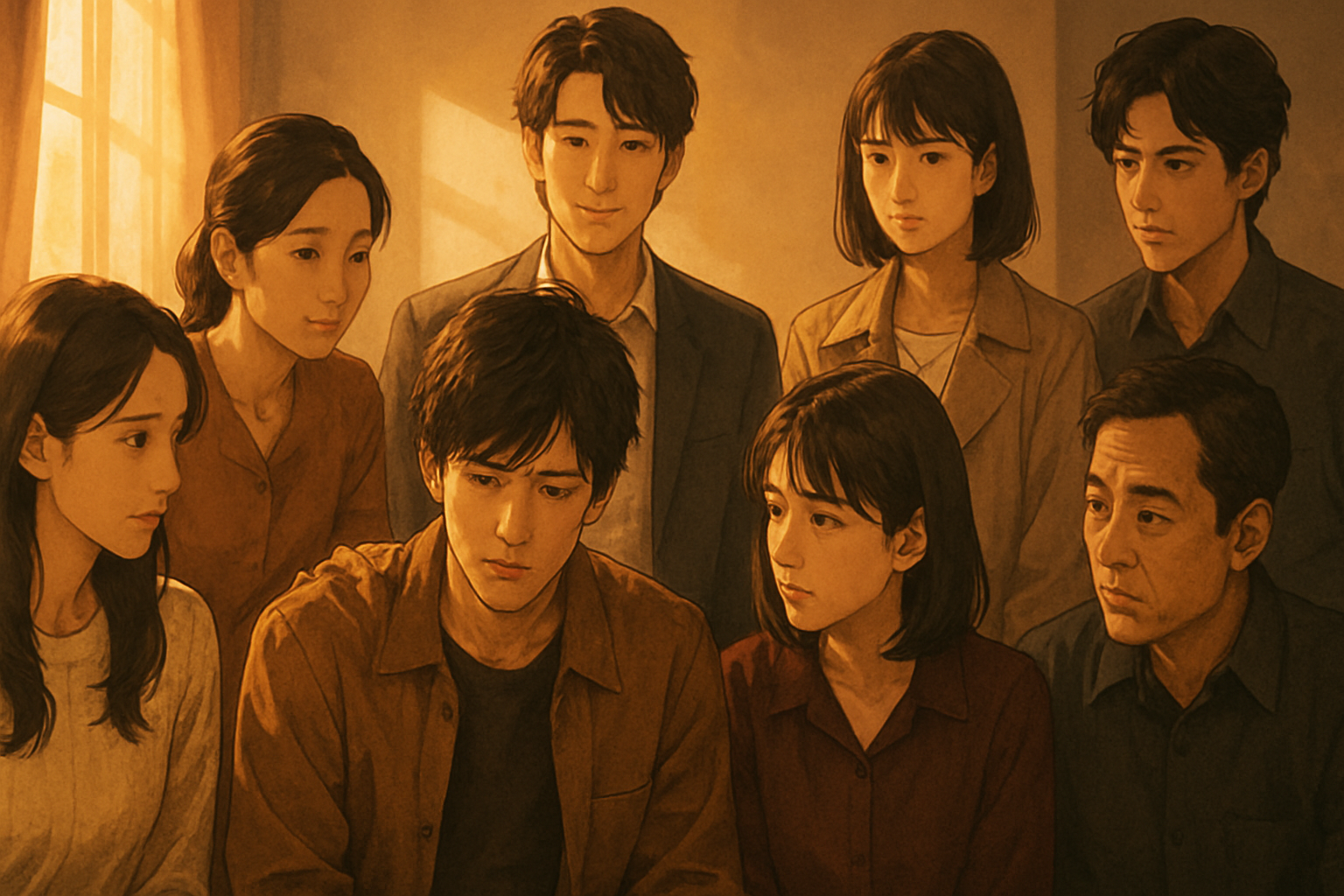 ドラマの イラスト3