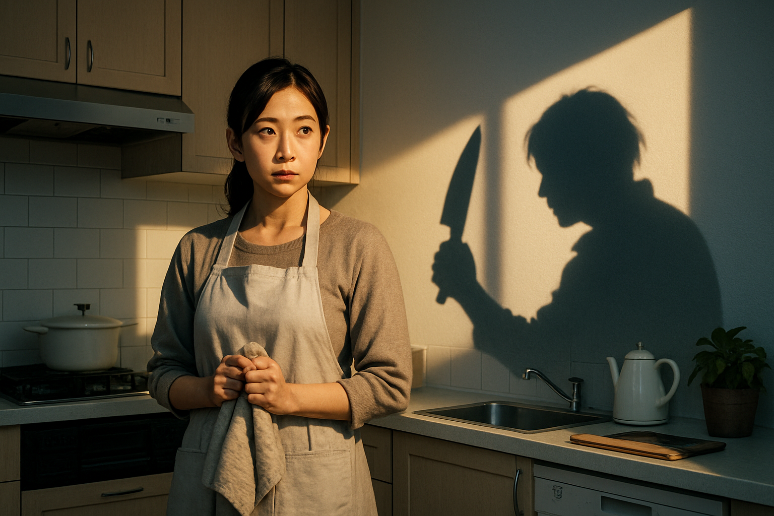 二面性のある女性のイメージ