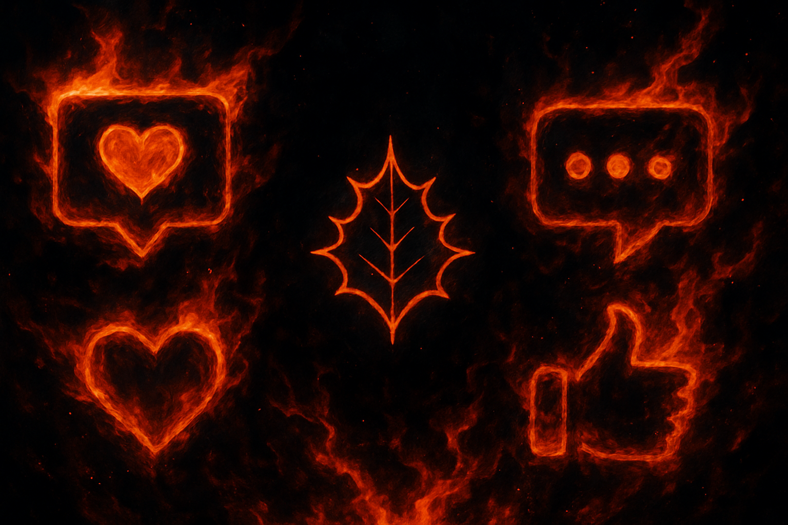 SNS炎上のイメージ