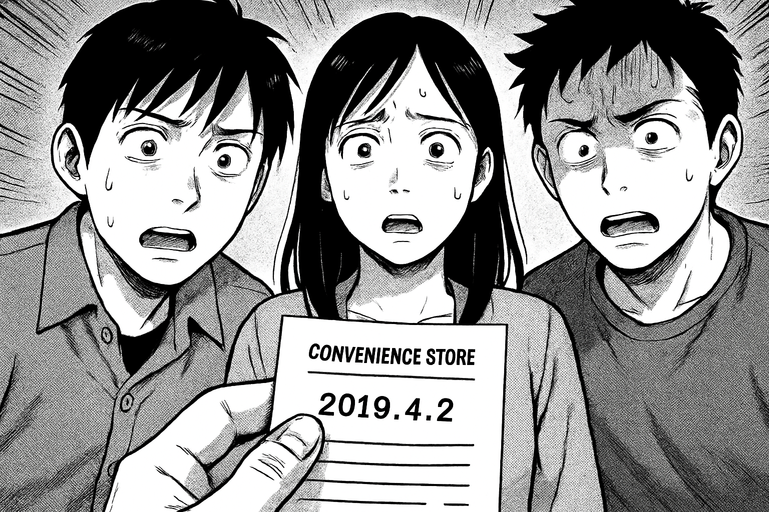 君が死刑になる前に 第1話 レシートの日付